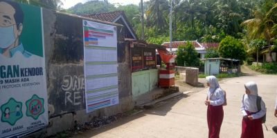 Publikasi Banner Perubahan APBDesa TA 2021 di Wilayah Dusun Cebongan Lor dan Kidul  (RW 2  dan RW 4)