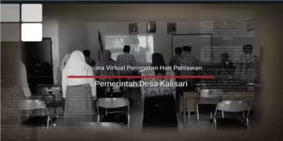 Upacara virtual peringatan Hari Pahlawan 10-11-2021